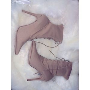Taupe Booties